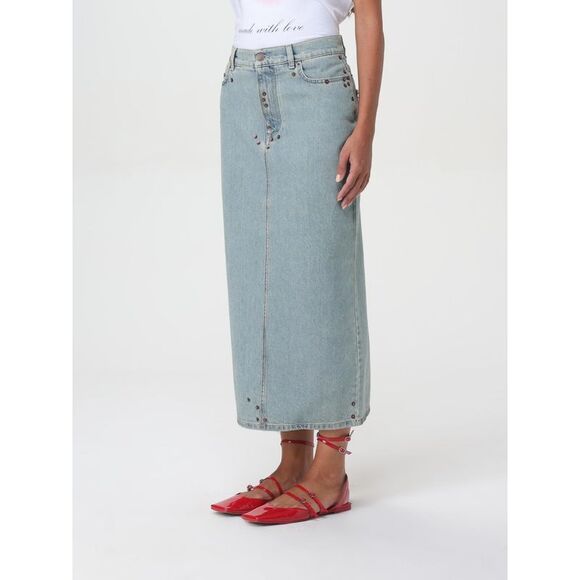 Moschino Couture Skirt Woman Blue